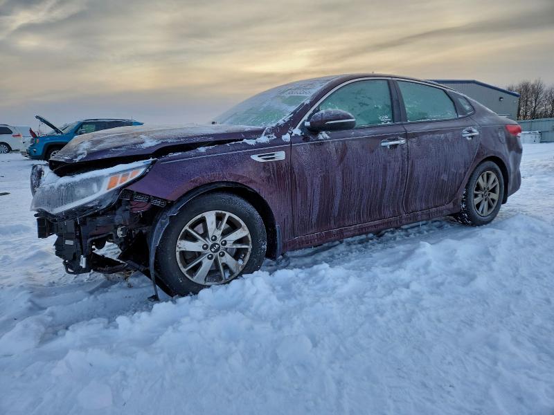 KIA OPTIMA 2018 with VIN 5XXGT4L36JG228183 - Photo from auction