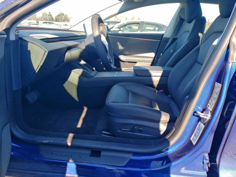 Photo 7 from auction – 2025 TESLA MODEL 3 with VIN 5YJ3E1EA1SF990618