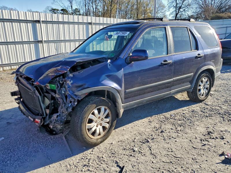 HONDA CR-V EX 2006 with VIN JHLRD78856C024481 - Photo from auction