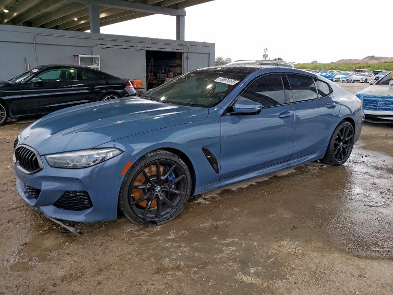 BMW M850XI 2022 with VIN WBAGV8C03NCJ50763 - Photo from auction
