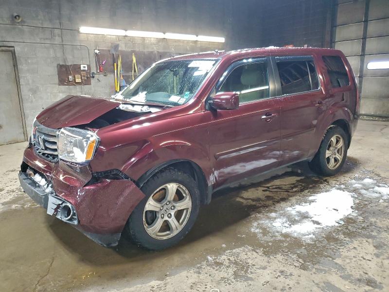 HONDA PILOT EX 2014 with VIN 5FNYF4H42EB027144 - Photo from auction