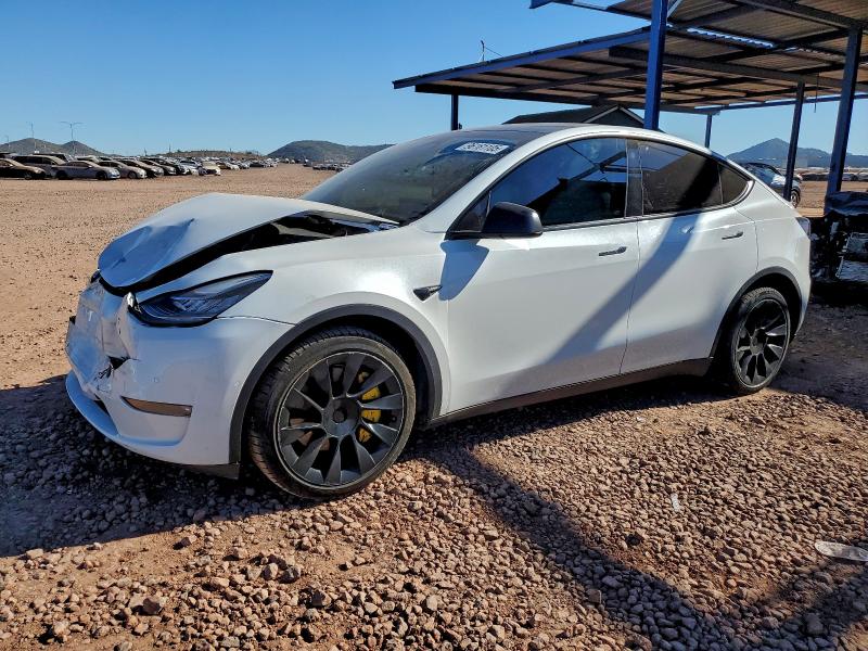 TESLA MODEL Y 2021 with VIN 5YJYGDEE8MF195542 - Photo from auction