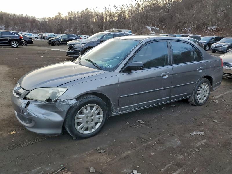 HONDA CIVIC LX 2004 with VIN 2HGES16504H535955 - Photo from auction