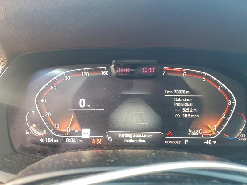 Photo 9 from auction – 2019 BMW X7 XDRIVE5 with VIN 5UXCX4C55KLS35808