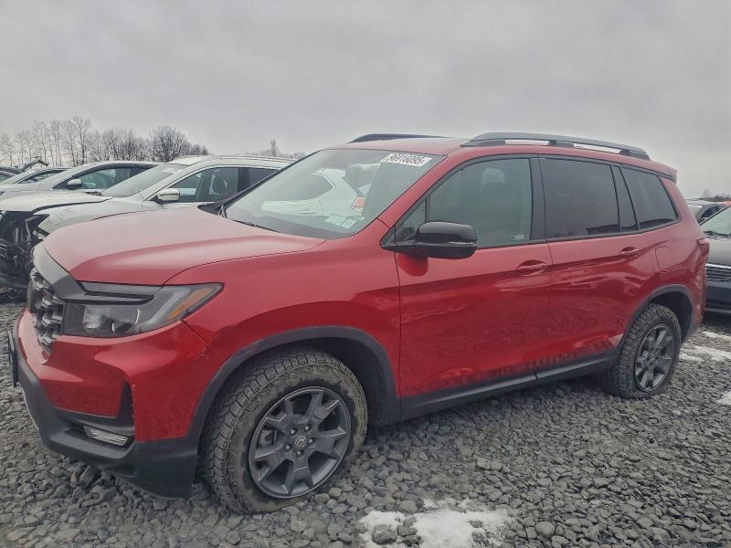 HONDA PASSPORT T 2024 with VIN 5FNYF8H68RB016535 - Photo from auction