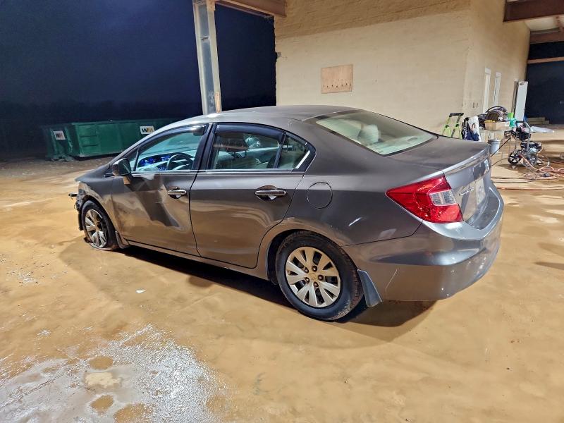 Photo 2 from auction – 2012 HONDA CIVIC LX with VIN 19XFB2F5XCE098582