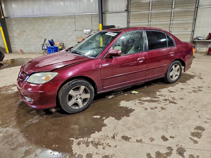 HONDA CIVIC EX 2004 with VIN 2HGES26794H572526 - Photo from auction
