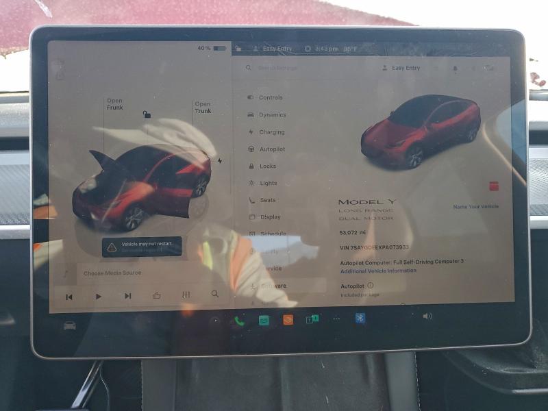 Zdjęcie 9 z aukcji – 2023 TESLA MODEL Y z VIN 7SAYGDEEXPA073933