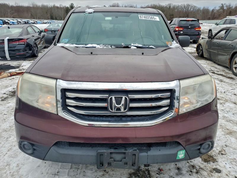 Photo 5 from auction – 2013 HONDA PILOT LX with VIN 5FNYF4H2XDB083412