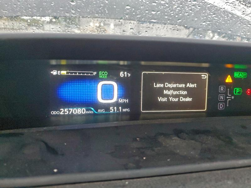 Photo 9 from auction – 2019 TOYOTA PRIUS with VIN JTDKARFU2K3091634