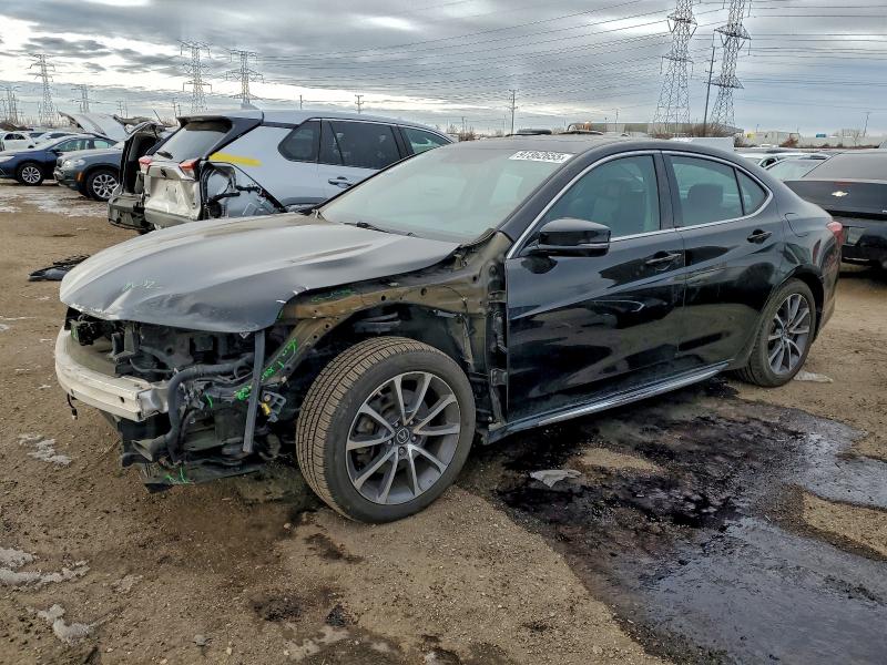 ACURA TLX TECH 2018 with VIN 19UUB3F52JA003527 - Photo from auction