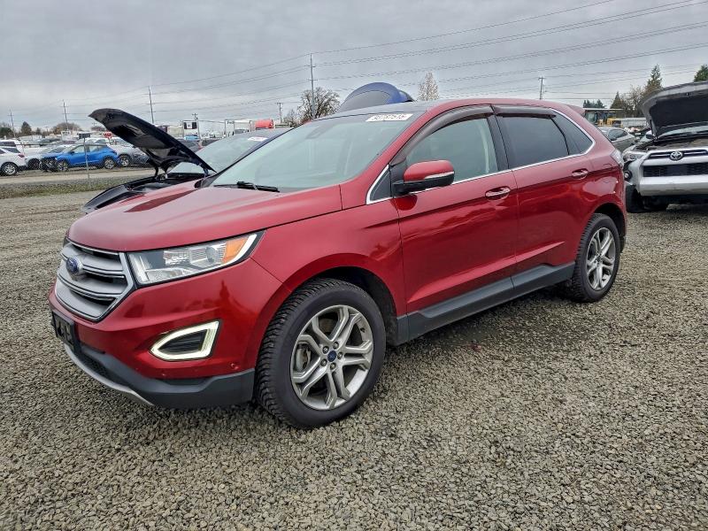FORD EDGE TITAN 2015 with VIN 2FMPK4K92FBC00330 - Photo from auction