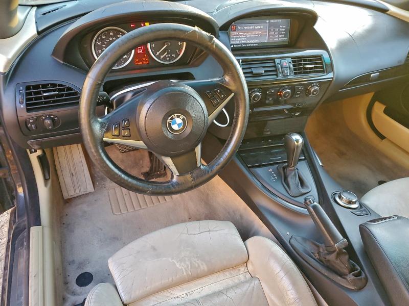 Photo 8 from auction – 2006 BMW 650 I with VIN WBAEK13496CN76646