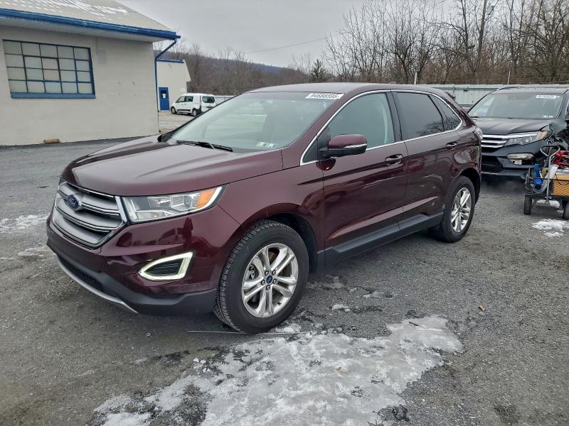 FORD EDGE SEL 2018 with VIN 2FMPK4J85JBB22692 - Photo from auction