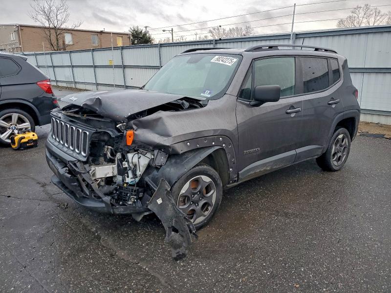 Photo 1 from auction – 2018 JEEP RENEGADE S with VIN ZACCJBAB0JPH34512