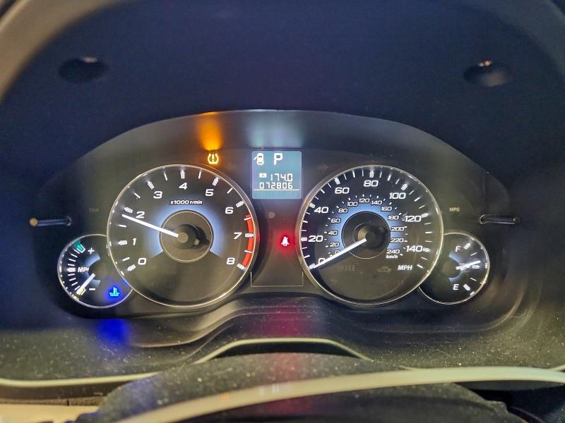 Photo 9 from auction – 2012 SUBARU LEGACY 2.5 with VIN 4S3BMBG61C3038407
