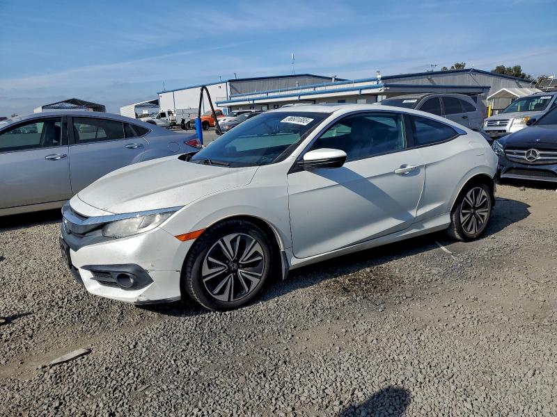 HONDA CIVIC EXL 2017 with VIN 2HGFC3B7XHH351360 - Photo from auction