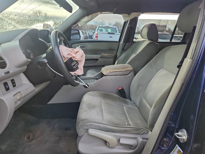 Photo 7 from auction – 2013 HONDA PILOT LX with VIN 5FNYF4H24DB079498