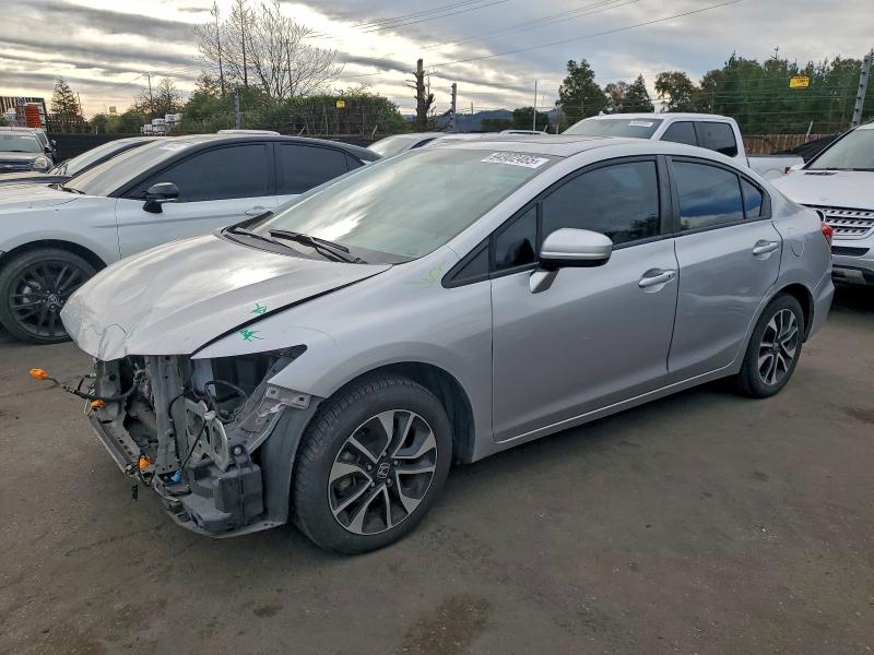 HONDA CIVIC EX 2014 with VIN 19XFB2F82EE274540 - Photo from auction