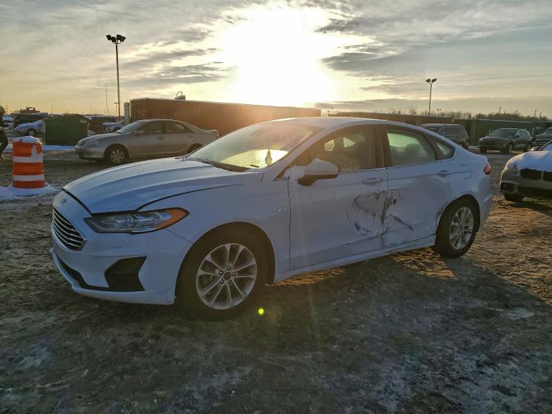 FORD FUSION SE 2020 with VIN 3FA6P0H71LR204923 - Photo from auction
