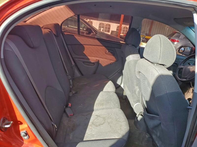 Photo 10 from auction – 2007 KIA RIO BASE with VIN KNADE123276256290
