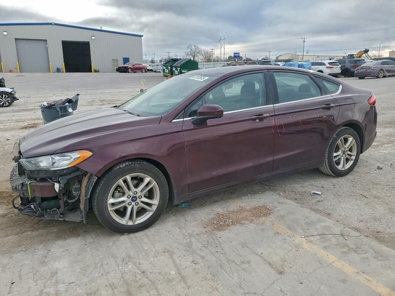 FORD FUSION 2018 with VIN 3FA6P0HD1JR276871 - Photo from auction