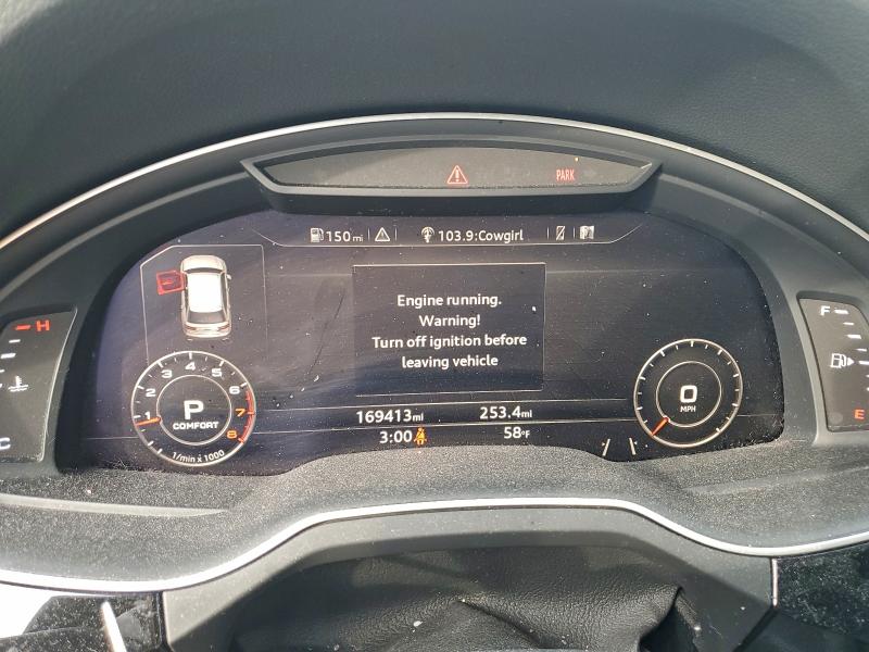 Photo 9 from auction – 2017 AUDI Q7 PREMIUM with VIN WA1LAAF77HD005828