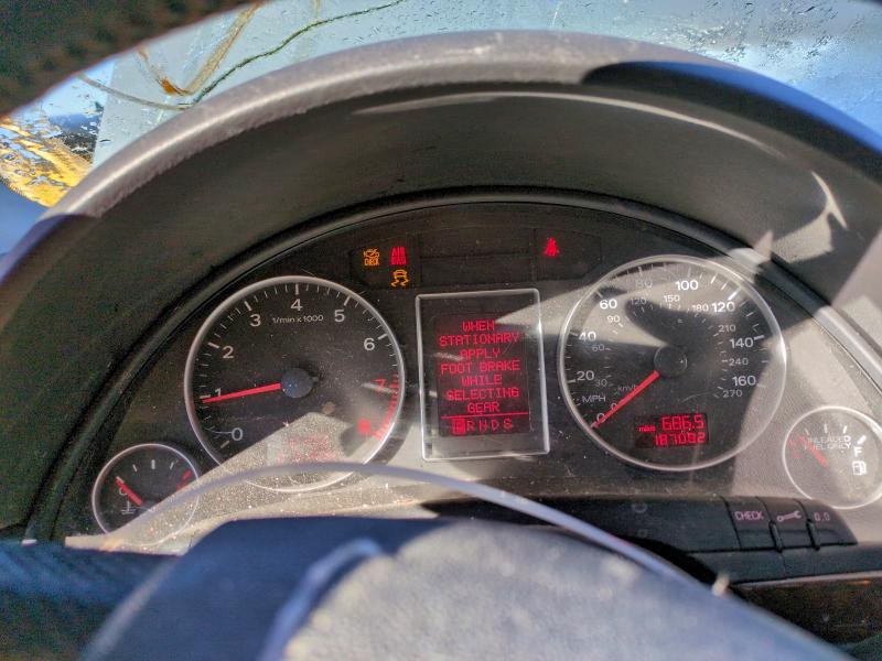 Photo 9 from auction – 2006 AUDI A4 2 TURBO with VIN WAUAF78E26A263442