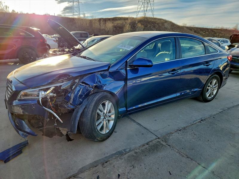 HYUNDAI SONATA SE 2017 with VIN 5NPE24AF5HH529615 - Photo from auction