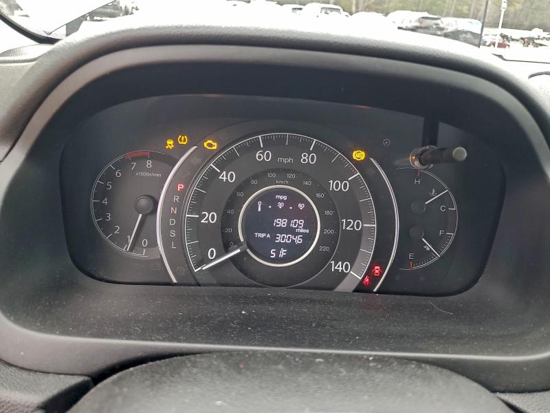 Photo 9 from auction – 2016 HONDA CR-V SE with VIN 2HKRM3H44GH553512