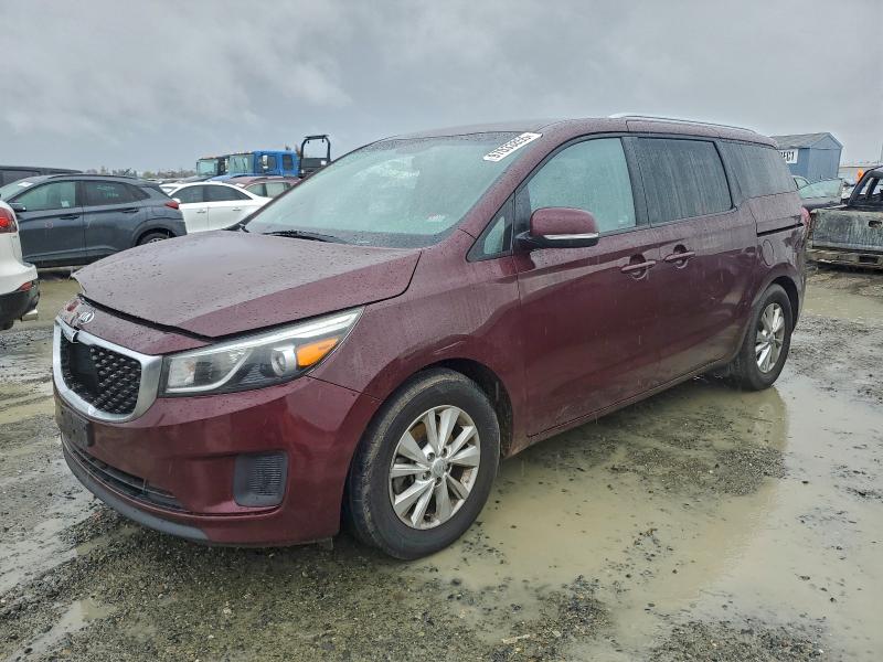 KIA SEDONA LX 2016 with VIN KNDMB5C18G6102604 - Photo from auction