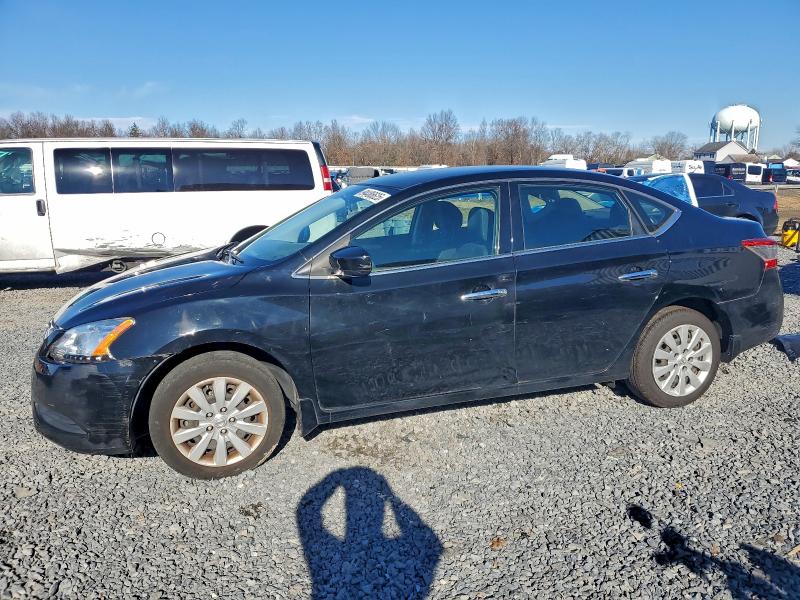 NISSAN SENTRA S 2015 with VIN 3N1AB7AP1FY367901 - Photo from auction