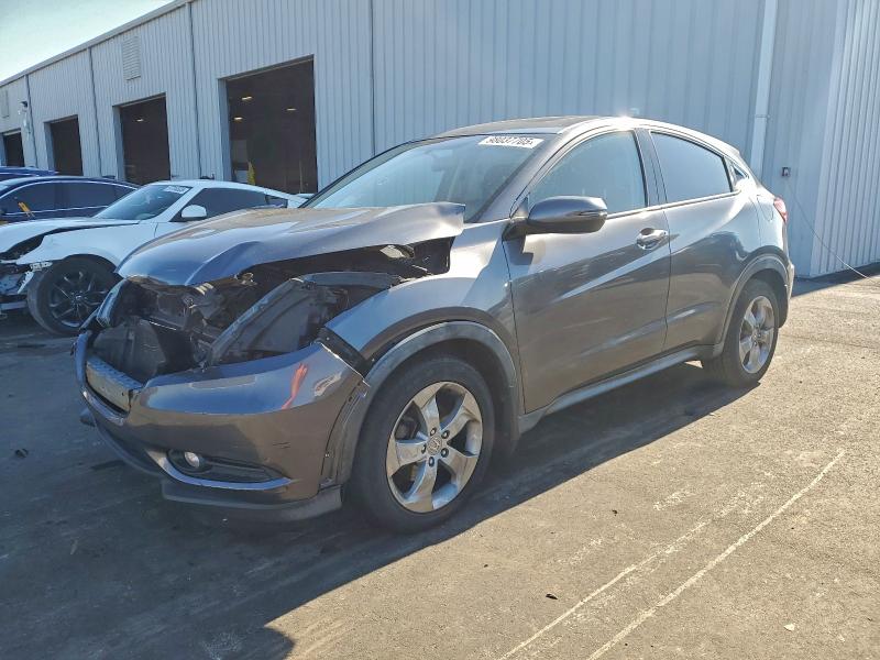HONDA HR-V EX 2016 with VIN 3CZRU5H53GM730091 - Photo from auction