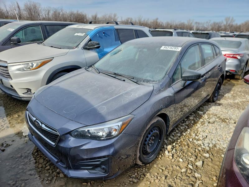 SUBARU IMPREZA 2017 with VIN 4S3GTAA60H3724943 - Photo from auction