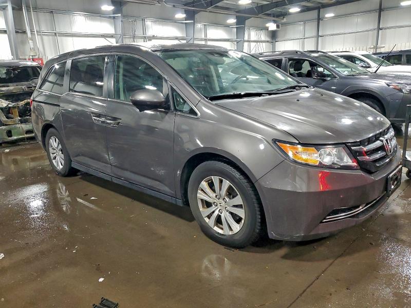 Photo 4 from auction – 2016 HONDA ODYSSEY EX with VIN 5FNRL5H66GB032175