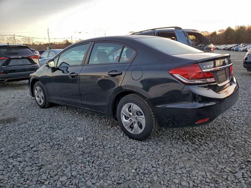Photo 2 from auction – 2013 HONDA CIVIC LX with VIN 2HGFB2F58DH584699