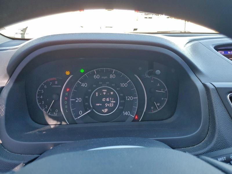 Photo 9 from auction – 2016 HONDA CR-V EX with VIN 2HKRM3H54GH525265
