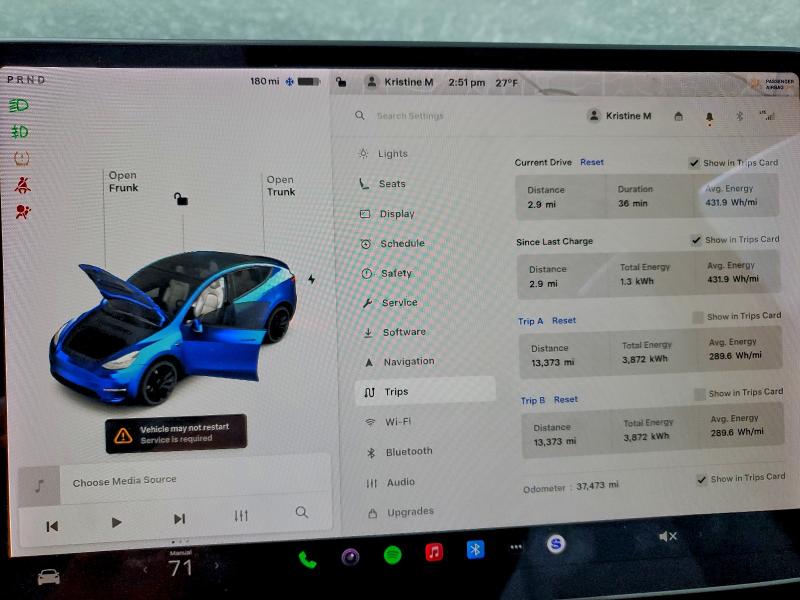 Photo 9 from auction – 2021 TESLA MODEL Y with VIN 5YJYGDEF4MF079442