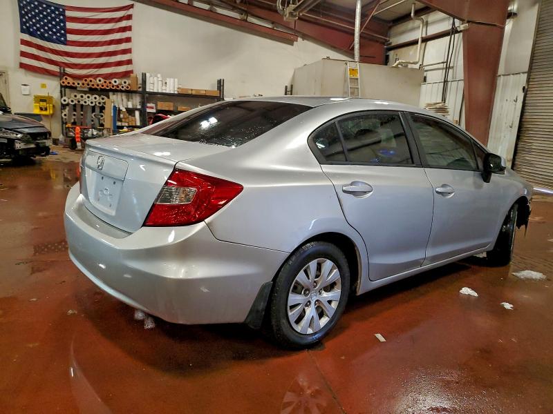 Photo 3 from auction – 2012 HONDA CIVIC LX with VIN 19XFB2F57CE062302