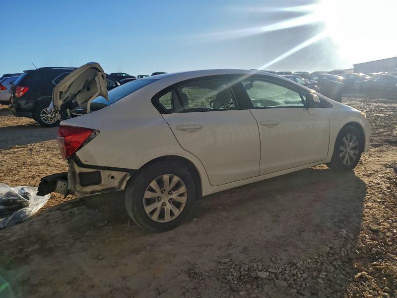 Photo 3 from auction – 2012 HONDA CIVIC LX with VIN 19XFB2F52CE082246