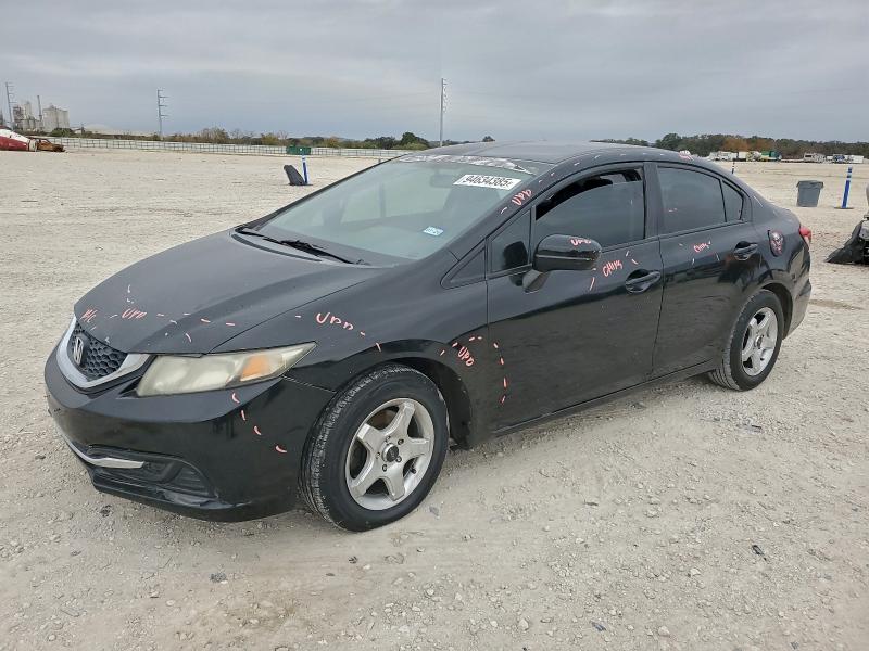 Photo 1 from auction – 2014 HONDA CIVIC LX with VIN 19XFB2F59EE054186