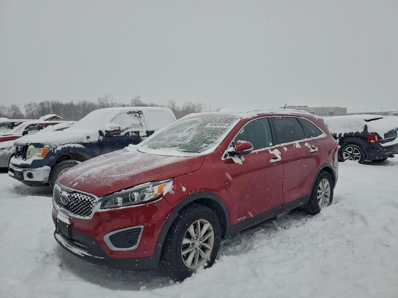 KIA SORENTO LX 2017 with VIN 5XYPGDA5XHG248015 - Photo from auction