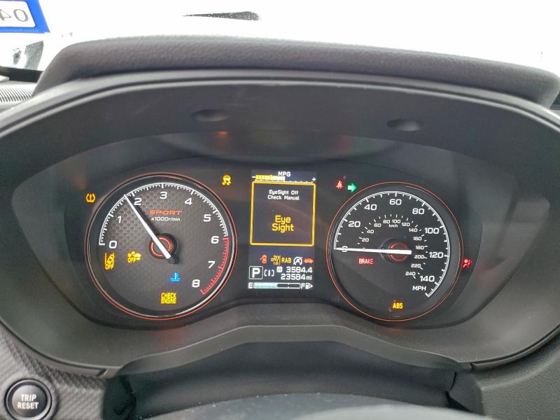 Photo 9 from auction – 2024 SUBARU FORESTER S with VIN JF2SKAGCXRH492772