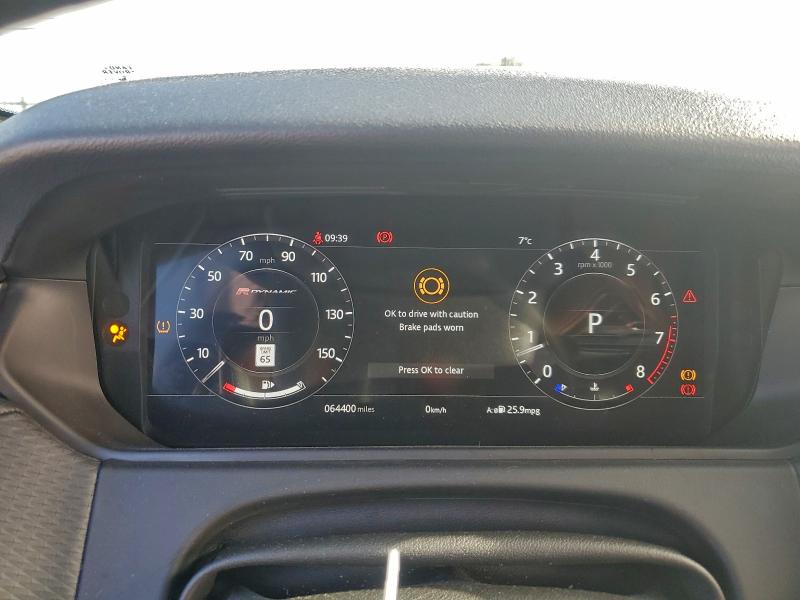 Zdjęcie 9 z aukcji – 2020 LAND ROVER RANGE ROVE z VIN SALYK2FX7LA295408