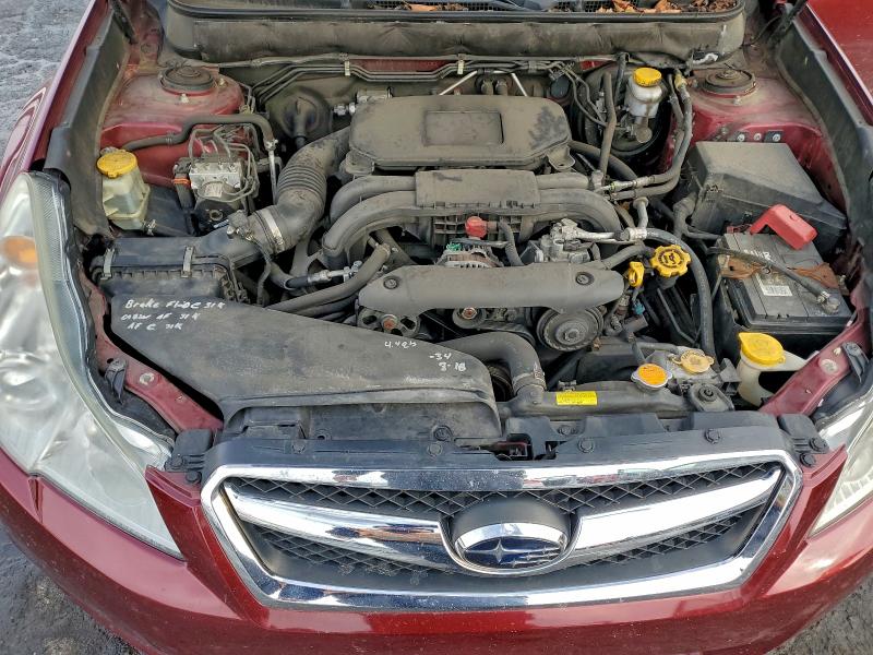 Photo 11 from auction – 2012 SUBARU LEGACY 2.5 with VIN 4S3BMBK60C3003915