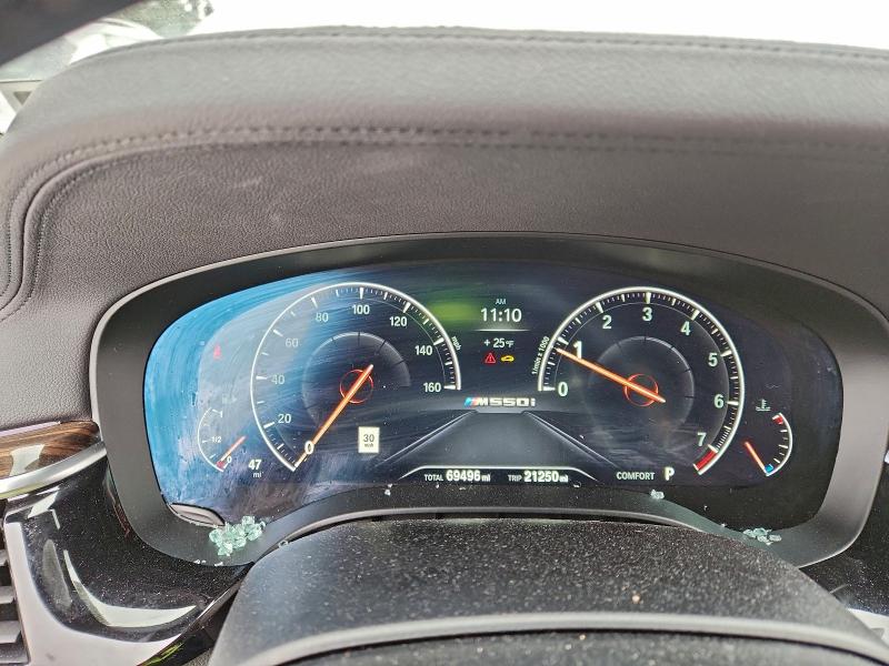 Photo 9 from auction – 2019 BMW M550XI with VIN WBAJB9C55KB287723