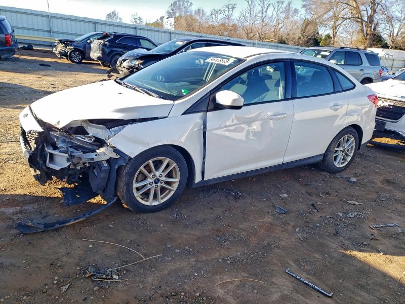 FORD FOCUS SE 2018 with VIN 1FADP3F24JL250435 - Photo from auction