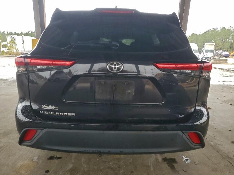 Photo 6 from auction – 2020 TOYOTA HIGHLANDER with VIN 5TDZZRAH9LS006953