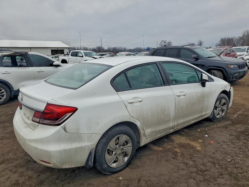 Photo 3 from auction – 2013 HONDA CIVIC LX with VIN 19XFB2F55DE064390