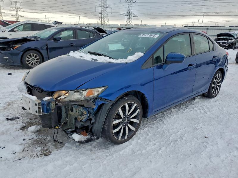 HONDA CIVIC EXL 2014 with VIN 19XFB2F95EE036531 - Photo from auction
